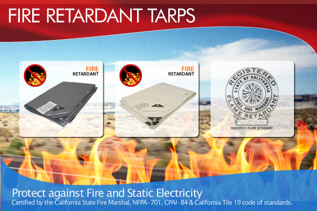 Fire Retardant Tarps