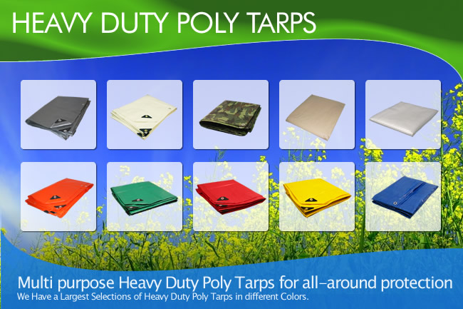 Heavy Duty Poly Tarps